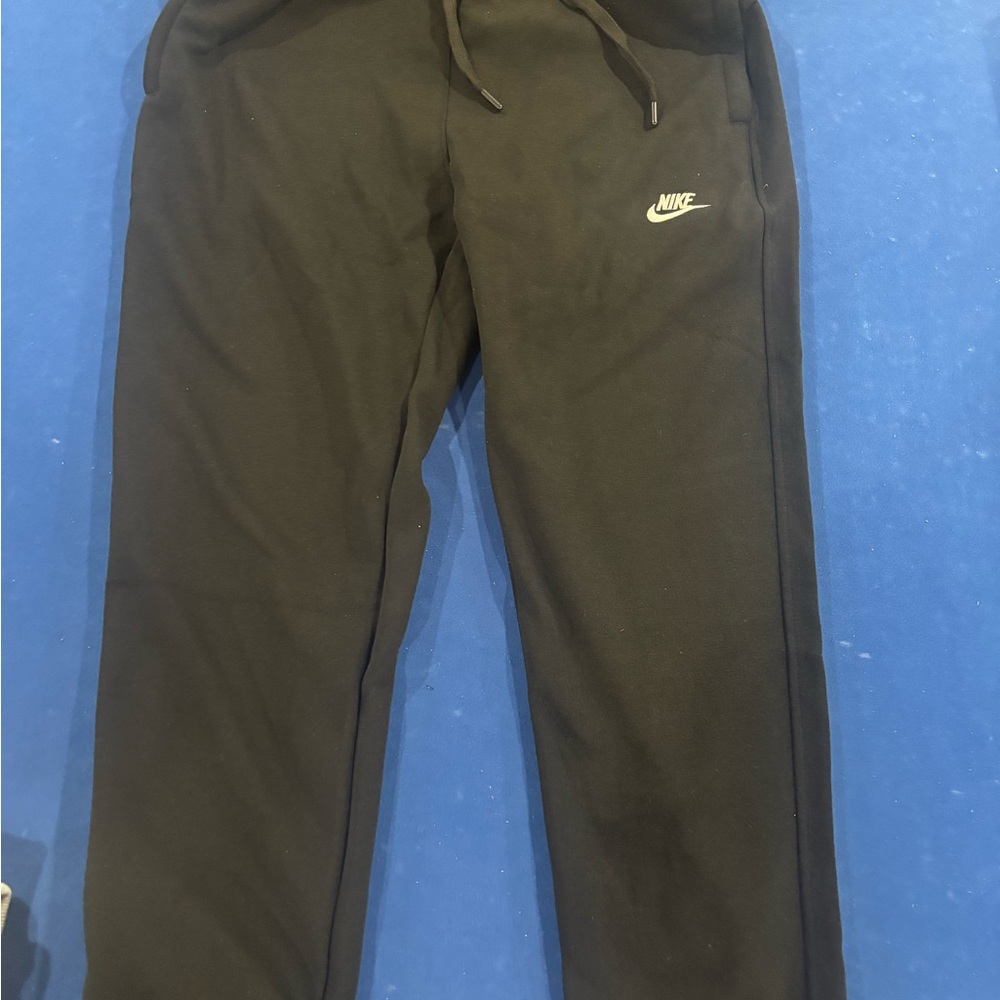 Nike Black Fleece Jogger Bottoms